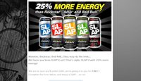 Free SLAP Energy Drink