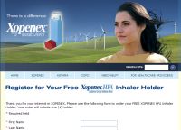 Free Xopenex HFA Inhaler Holder