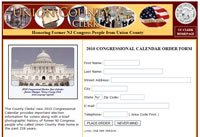 Free 2010 Congressional Calendar - NJ Only