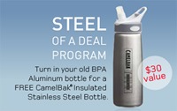 Free CamelBak Insulated Stainless Steel Bottle