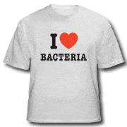 Free I Love Bacteria T-shirt