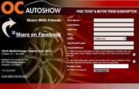 Free Ticket and Motor Trend Subscription