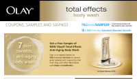 Free Sample of Olay Total Effects Anti-Aging Body Wash