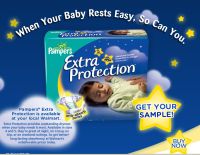 Free Sample of Pampers Extra Protection Diaper