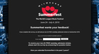 2 Free Weekday Admission Tickets to Summerfest 2010