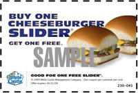 Free White Castle Buy One Get One Coupon