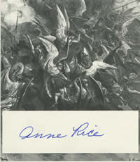 Free Anne Rice Signed Bookplate