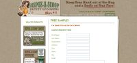 Free Dispoz-A-Scoop Biodegradable Pooper Scooper Sample