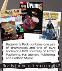Free Drum Gift Pack