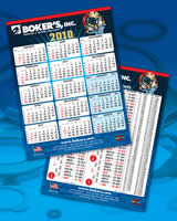 Free Boker's 2010 Calendar with Metric Conversion Chart