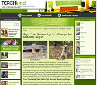 Free Change For Chained Dogs Fundraising Kit