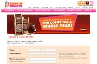Free Medium Coffee at Dunkin Donuts