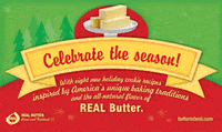 Free Holiday Butter Recipe Brochure