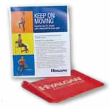 Free Exercise Bands in Welcome Kit