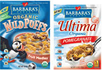 Free Sample of Barbara's Bakery Organic Cereal