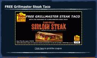 Free Grillmaster Steak Taco at El Pollo Loco - Coupon