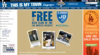 Free Los Angeles Jr. Dodgers Fan Club Kit
