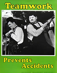 Laurel-and-Hardy-Safety-Poster