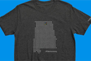 Google Fiber T-shirt