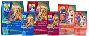 Formulas for Life Dog and Cat Food