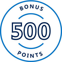 500 FREE Bonus Points