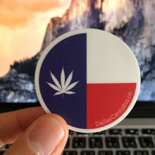 Dallas Cannabis Company Stickers