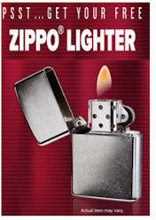 FREE Zippo Lighter from L&M