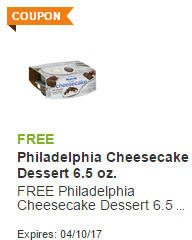 Philadelphia Cheesecake Dessert