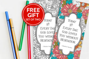 FREE Coloring Bookmarks from In Touch Ministries
