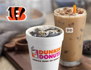 FREE Hot or Iced Coffee at Dunkin' Donuts