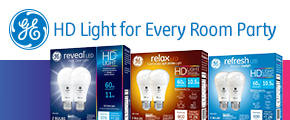 GE HD Light for Every Room House Party
