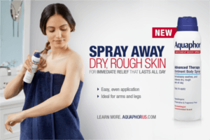 FREE Aquaphor Healing Ointment Body Spray
