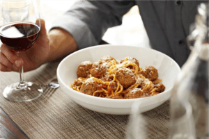 Mom's Ricotta Meatballs + Spaghetti