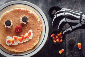 FREE Scary Face Pancake for Kids at IHOP on Halloween