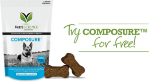 FREE VetriScience Composure Dog Supplement Chew Sample