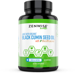 Zenwise Black Cumin Seed Oil Softgels