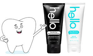 FREE Hello Fluoride Free Toothpaste Sample