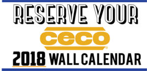 FREE 2018 CECO Texas–Sized Calendar