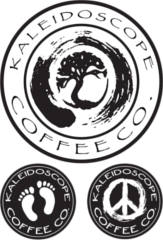 FREE Kaleidoscope Coffee Stickers