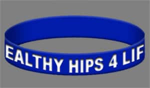 FREE Healthy Hips 4 Life Wristband