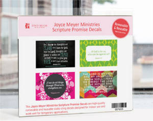 FREE Joyce Meyer Scripture Promise Decals