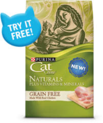 FREE Purina Cat Chow Naturals Grain Free Sample