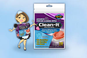 Clean-It Advanced Denture Wipes