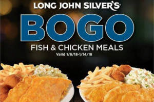 BOGO FREE Meal at Long John Silver