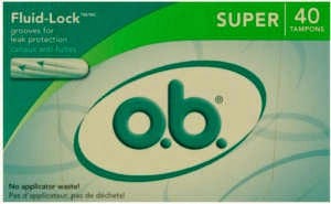 o.b. Original Super tampons