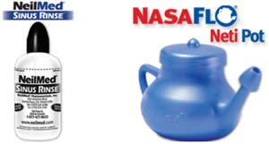 FREE NeilMed Sinus Rinse Bottle or NasaFlo Neti Pot