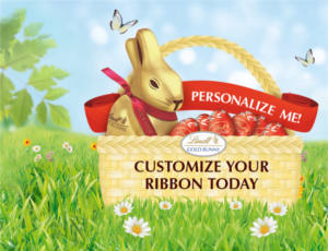 FREE Customized Ribbons from Lindt