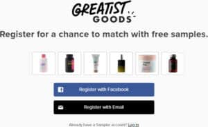 FREE Samples from Greatist Goods