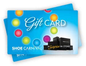 WIN a Shoe Carnival Gift Card!