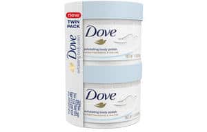 FREE Dove Exfoliating Body Polish Sample